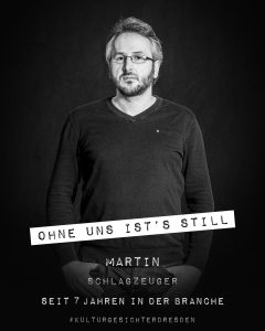 Kulturgesichter Dresden - Cybersax - Ohne uns ist's still!